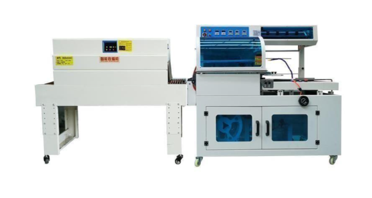 Automatic L-sealer with Shrink Tunnel.