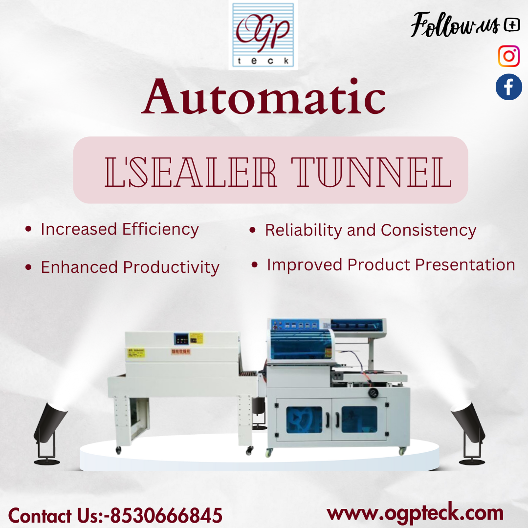 automatic l-sealer shrink tunnel